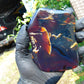123 gram Slab  polished Indonesian Sumatra Blue Amber for Healing 25Y126