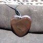 14 gr Heart Pendant Indonesian White Amber for Healing PCA136