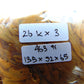 463 gram Polished Indonesia Yellow Aromatic Amber for Healing 26KX3