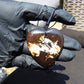 14 gr Heart Pendant Indonesian White Amber for Healing PCA136