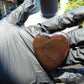 14 gr Heart Pendant Indonesian White Amber for Healing PCA136