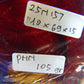 105 gram Slab  polished Indonesian Dark Red Amber for Healing 25N157