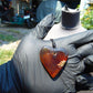 11 gr Heart Pendant Indonesian Blue Amber for Healing PL36