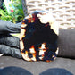 87 gram Slab Slim polished Indonesian Dark Blue Amber for Healing 25A192