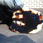 87 gram Slab Slim polished Indonesian Dark Blue Amber for Healing 25A192