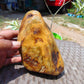 499 gram Polished Indonesia Yellow Aromatic Amber for Healing 26KX2