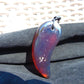 21 gram Comma Pendant Indonesian Blue Amber for Healing 26A333