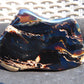 109 gram Slab  polished Indonesian Sumatra Black Blue Amber for Healing 25Y111