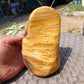 670 gram Polished Indonesia Yellow Aromatic Amber for Healing 26KX1
