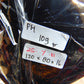 109 gram Slab  polished Indonesian Sumatra Black Blue Amber for Healing 25Y111