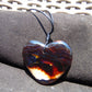 10 gr Heart Pendant Indonesian Amber for Healing PBN656