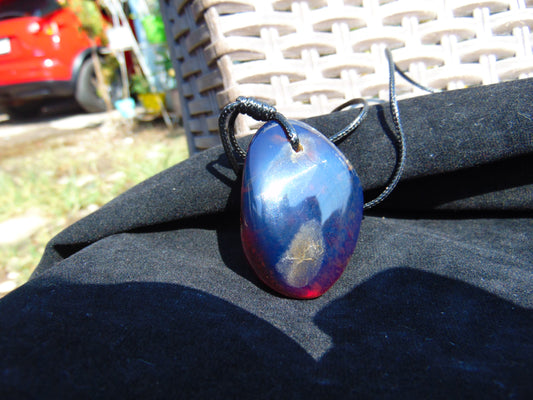25 gram Pendant Indonesian Blue Amber for Healing 26A411