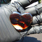 10 gr Heart Pendant Indonesian Amber for Healing PBN656