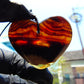 10 gr Heart Pendant Indonesian Amber for Healing PBN656