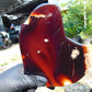 345 gram Slab polished Indonesian Sumatra Cherry Red Amber for Healing 25Y120