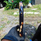 345 gram Slab polished Indonesian Sumatra Cherry Red Amber for Healing 25Y120