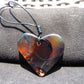13 gr Heart Pendant Indonesian Blue Amber for Healing PCY730
