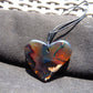 13 gr Heart Pendant Indonesian Blue Amber for Healing PCY730