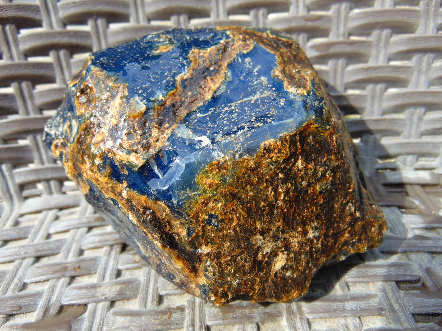 297 gram rough raw Sumatra Blue Amber for Healing RB202