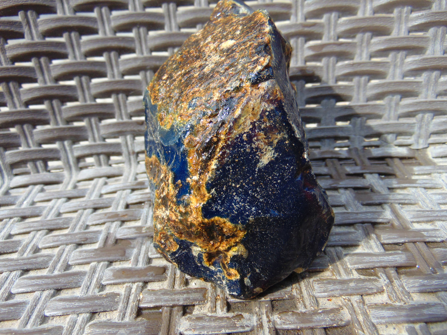 297 gram rough raw Sumatra Blue Amber for Healing RB202