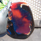 373 gram Slab Slim polished Indonesian Blue Amber for Healing 25N116