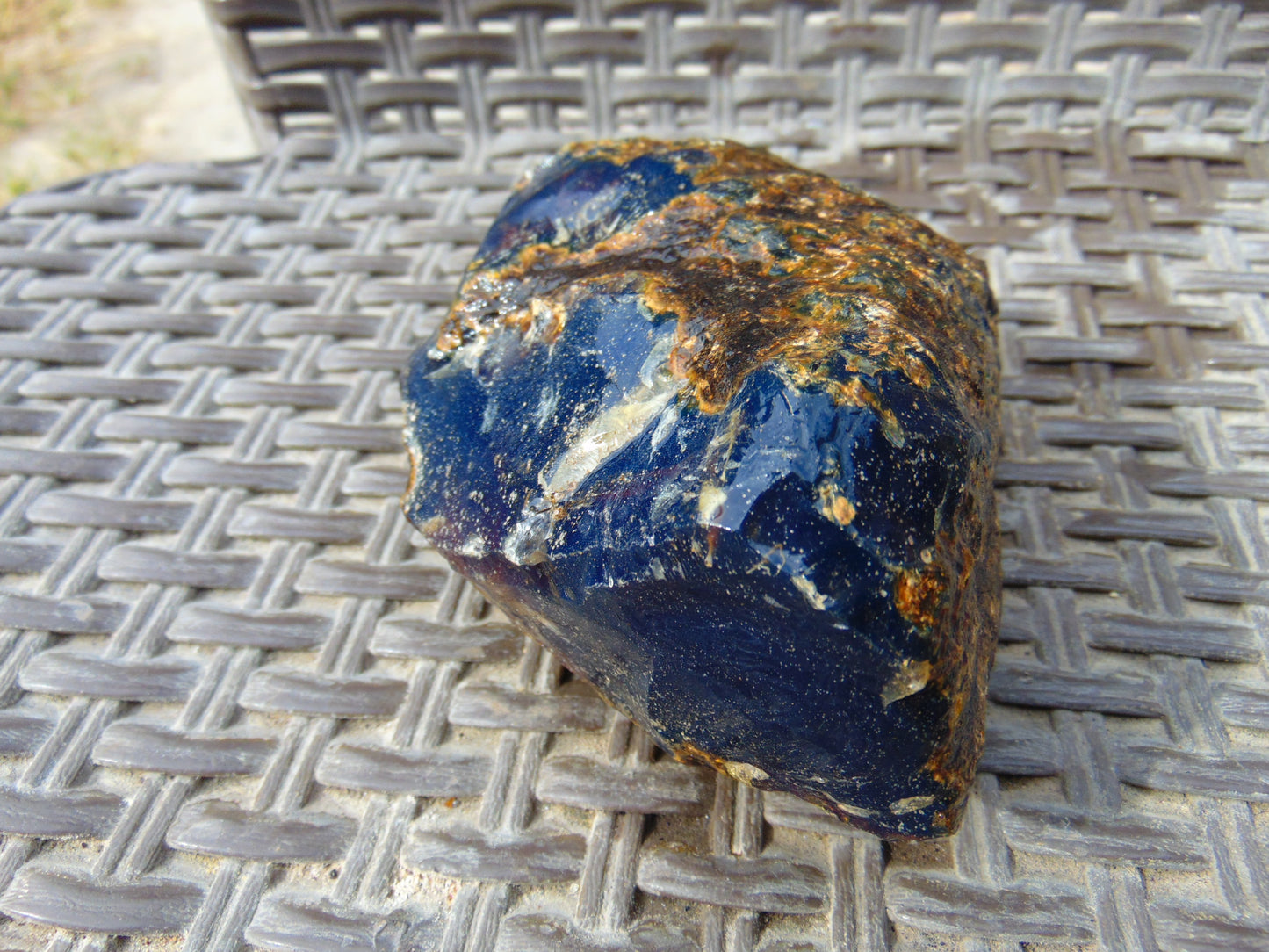 297 gram rough raw Sumatra Blue Amber for Healing RB202