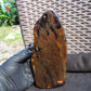 246 gram Slab Slim polished Indonesian Caramel Amber for Healing 25A209