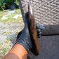 246 gram Slab Slim polished Indonesian Caramel Amber for Healing 25A209