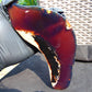 286 gram Slab Slim polished 230x80x22 m Indonesian Blue Amber for Healing 25A187