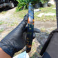 286 gram Slab Slim polished 230x80x22 m Indonesian Blue Amber for Healing 25A187