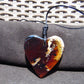 24 gr Heart Pendant Indonesian Blue Amber for Healing PDY735