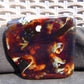 67 gram Slab  polished Indonesian Sumatra Yellow Blue Amber for Healing 25Y112
