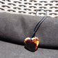 4 gr Heart Pendant Indonesian Amber for Healing PAA139