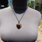 4 gr Heart Pendant Indonesian Amber for Healing PAA139
