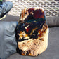 109 gram Slab Slim polished Indonesian White Red Amber for Healing 25A205