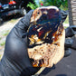 109 gram Slab Slim polished Indonesian White Red Amber for Healing 25A205