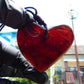24 gr Heart Pendant Indonesian Cherry Amber for Healing PDY744