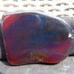 79 gram Slab Slim polished Indonesian Purple Blue Amber for Healing 25A196