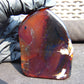 79 gram Slab Slim polished Indonesian Purple Blue Amber for Healing 25A196
