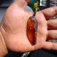 6 gram Pendant Indonesian Blue Amber for Healing 26Y257