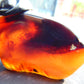 79 gram Slab Slim polished Indonesian Purple Blue Amber for Healing 25A196