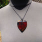 17 gr Heart Pendant Indonesian Blue Amber for Healing PDY713