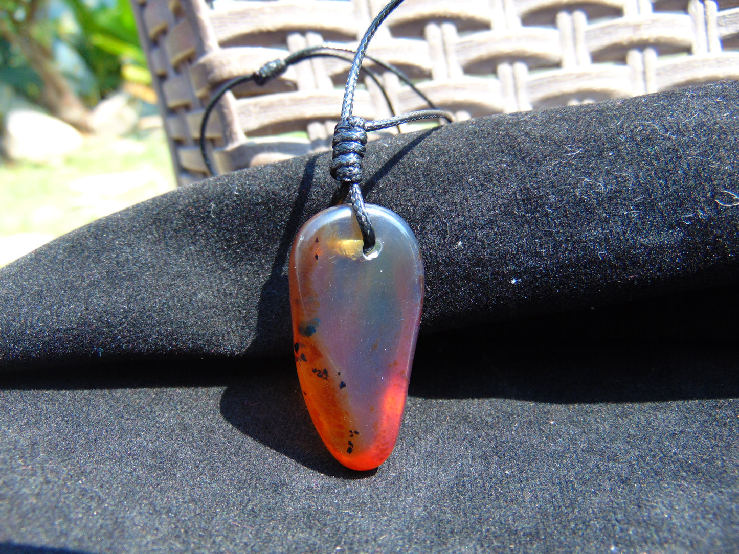 6 gram Pendant Indonesian Blue Amber for Healing 26Y230