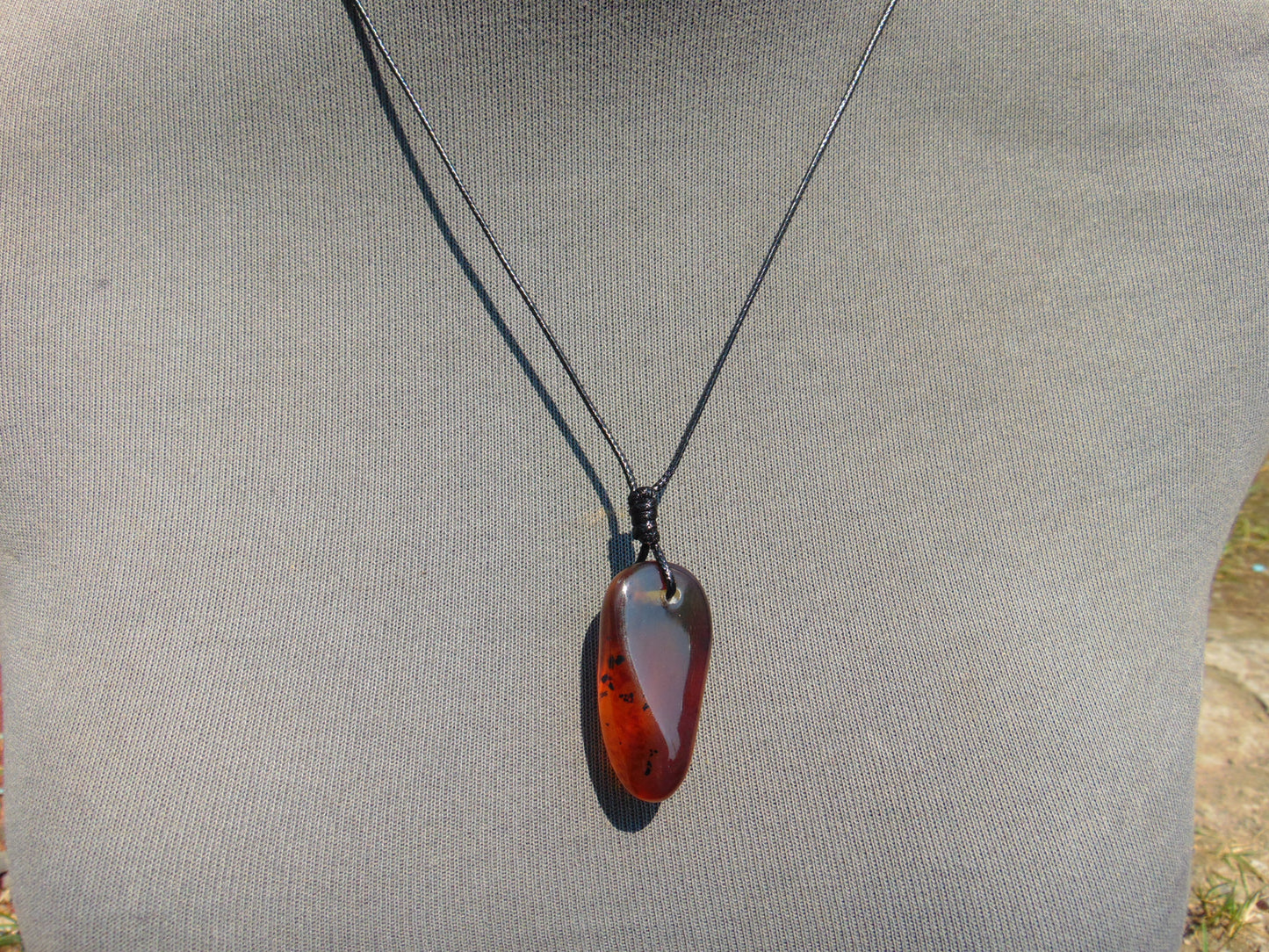 6 gram Pendant Indonesian Blue Amber for Healing 26Y230