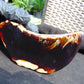 139 gram Slab Slim polished Indonesian Dark Purple Amber for Healing 25A201