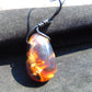 14 gram Teardrop Pendant Indonesian Blue Amber for Healing 26A328