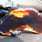 139 gram Slab Slim polished Indonesian Dark Purple Amber for Healing 25A201
