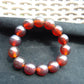 31 gram 14 Beads Mala Bracelet Indonesian Cherry Red Amber for Healing A14G278