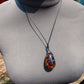 14 gram Teardrop Pendant Indonesian Blue Amber for Healing 26A328
