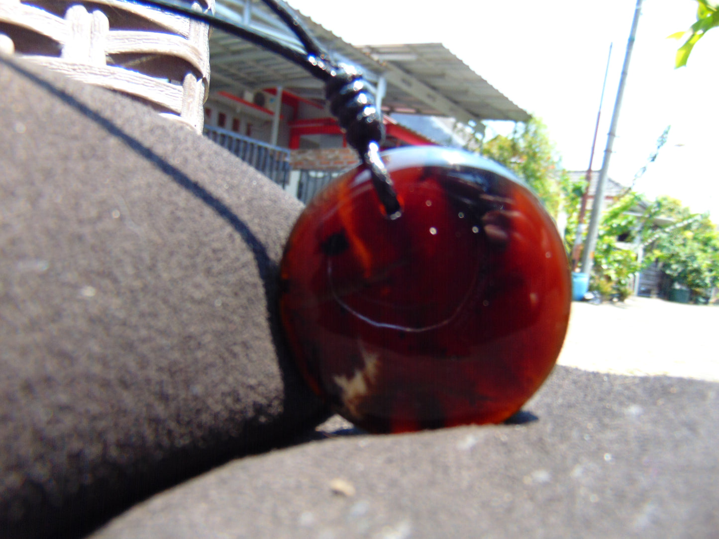 10 gr Chip Pendant Indonesian Amber for Healing AJ65